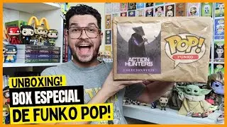 CHEGOU UMA CAIXA DE FUNKO POP DA ACTION HUNTERS COLECIONÁVEIS