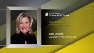 Descriptive Video Works - Diane Johnson, Ernst & Young Social Entrepreneur of the Year