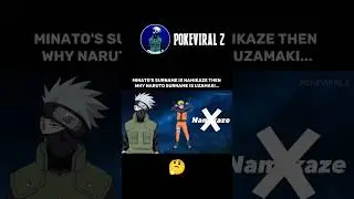 Why Naruto's Surname Is Uzamaki And His Father's Surname is Namikaze | Pokeviral Z| #Naruto #shorts