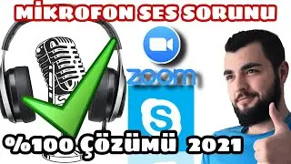 Windows Mikrofon Ses Gitmiyor (%100 Kesin Çözüm)
