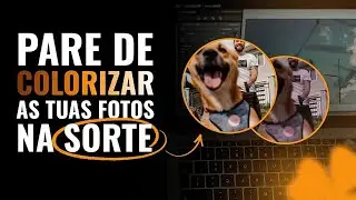 PARE DE COLORIZAR AS TUAS FOTOS NA SORTE