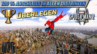 Marvel's Spider-Man 2 [76] • 🏆 Überlegen • 100 % Abschluss in allen Distrikten • Alle Fundorte