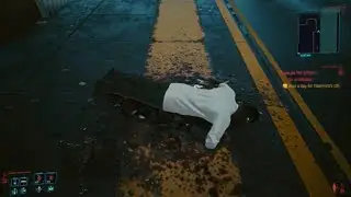 Cyberpunk 2077 Corpo Suicide (Random Encounters)