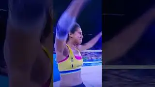 Ouro Olímpico Duda e Ana Patrícia. Vôlei de praia Paris 2024. 9 de agosto de 2024