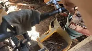 Самодельный байк из бензопилы Дружба
