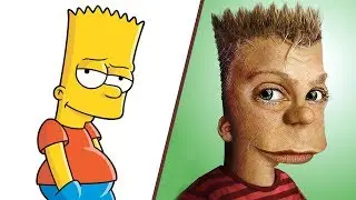 30 scary cartoon characters in real life!