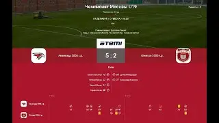 2 Тур Чемпионата Москвы 2023 U-19. ФА 