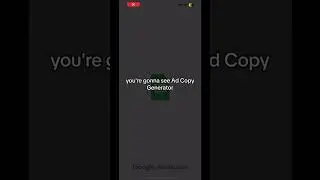 AI Ad Copy Generator Pt.1 