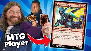 Turning Yu-Gi-Oh Cards into Magic the Gathering Cards with 