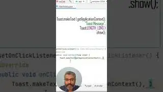 How to use Toast Message in Android Studio 