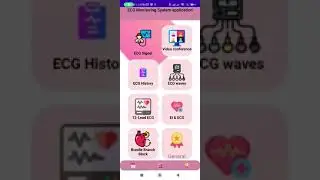 ECG Monitoring System Application in Android Studio