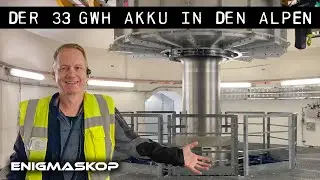 Strom speichern mit 1 Gigawatt Leistung und 33 GWh Speicherkapazität!