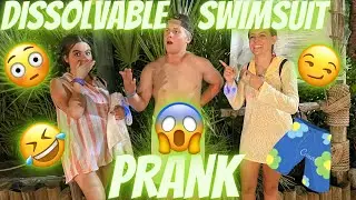 DISSOLVING SWIMSUIT Prank on our Brother at Disney World!! *he panicked* 😳😱🤣
