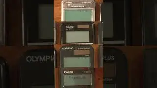 4 way speed test between Casio, Karce, Olympia, and Canon!