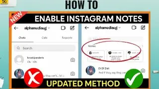 NEW! How to fix Instagram notes feature not showing || Notes feature is not working 2023