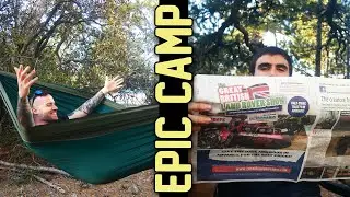 Camping με τον καλύτερο εξοπλισμό! Camping in the mountains.
