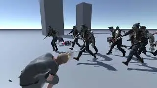 WIP | Optimized Zombie Shooter in Unity | Third-Person Combat + Wave System