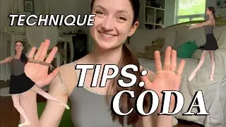 Technique Tips for Ballet from a pro | Coda, how to have good balance, good coordination, and more
