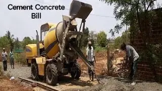 How to Make a Concrete Road Bill? || Estimation & Billing || Schedule of Rates