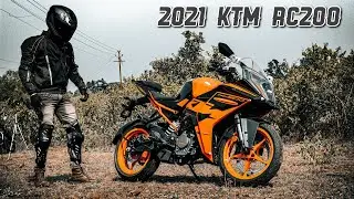2021 KTM RC 200 Review | Ride Review | Cinematic | Full Track Ride