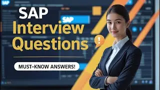 Top 10 SAP Interview Questions and Best Answers (2025) – Land Your Dream SAP Job!