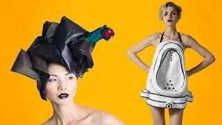 Most Bizarre Weird SHOES, Craziest DRESSES and Strangest HATS