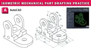 Isometric View | How to Draw an Isometric View in AutoCAD | Saeed BIM360
