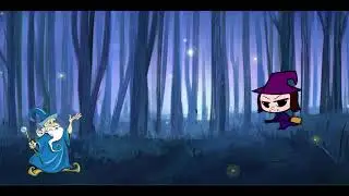 Короткометражный мультфильм «Маленькая ведьмочка» Наталии П. гр. 4ИД2