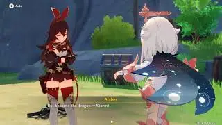 Genshin impact but A physcopath plays it