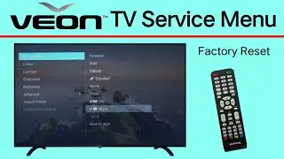 Veon TV | How To Open Service Menu Veon TV and LCD | Veon TV Factory Reset Mode / Service Mode