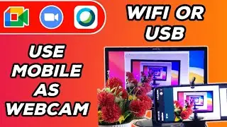 How to use Phone as Webcam for PC • Complete step by step guide 🔥