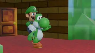 Hey Spongebob But It's Mario Characters