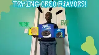 TRYING NEW OREO FLAVORS!