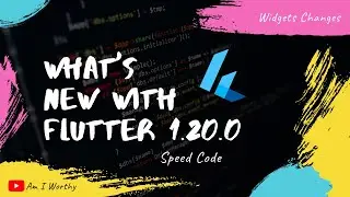 What's  New With Flutter 1.20.0 | Widget changes and Their Implemantation | Speed Code
