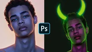 how to create in horns on your head photoshop ##dreamphotoshop##dreamphotoshop##