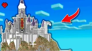 I Built a Castle in Minecraft hardcore