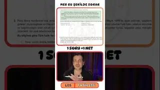 LGS Nisan Ayı Örnek Soru Çözümü #2