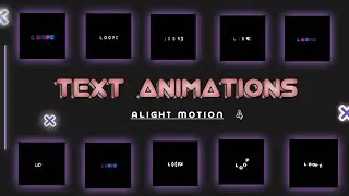 Top 10🔥Alight Motion Text Animation Presets |AlightMotion Preset Download Free 29 text presets| (4)