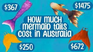 How much does a mermaid tail cost in Australia?
