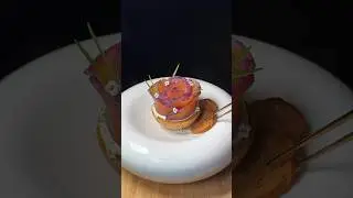 Blueberry Cured Smoked Salmon full Recipe in description 💜🫐
