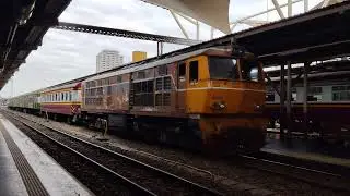 🚆️ One of the last trains arriving at Hua Lamphong station in BKK on 13/12/2021