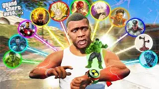 Franklin Join AVENGERS TEAM And Become New Superhero In Gta 5! | SHINCHAN GTA 5 VIDEO