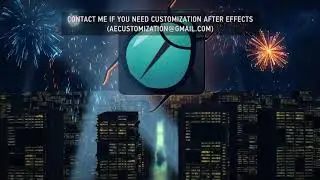 City Firework Logo Reveal 4K | After Efects Project Files - Videohive template