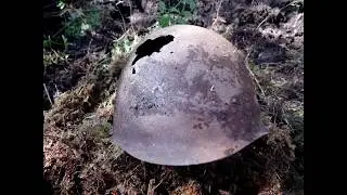 Подъём незахороненных  бойцов в районе ст. Масельгской р. Карелии