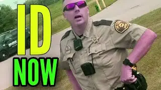 Cops demand id and get instantly owned instead!! (1st amendment audit fail)