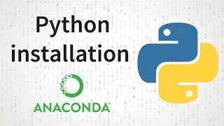 Python installation with anaconda