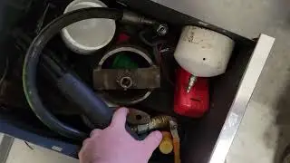 Updated work Mac tool box and US General tool cart