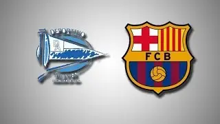 FCbarcelona VS Alaves - PES 16