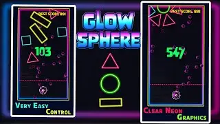 Glow Sphere || Construct 3 Game Template || Source code