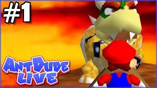Super Mario 64, but it's Mario Party! (Part 1) | AntDude Live